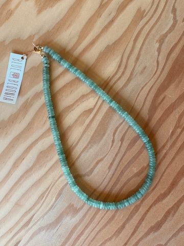 Green Aventurine Beaded Necklace - Medium