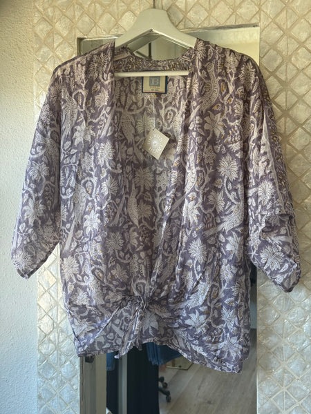 Vintage Block Print Top