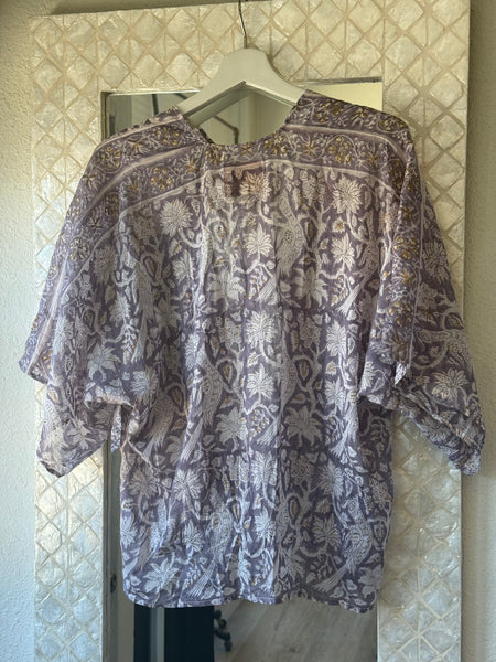 Vintage Block Print Top