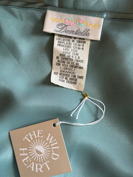 Vintage Seafoam Nightgown