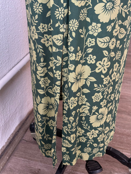 Vintage Floral Maxi Dress