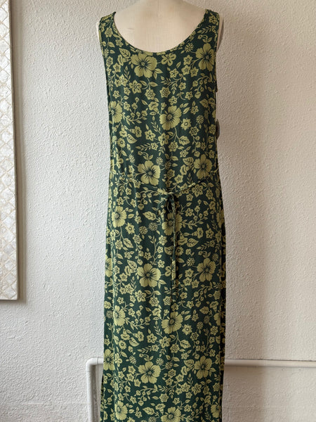 Vintage Floral Maxi Dress