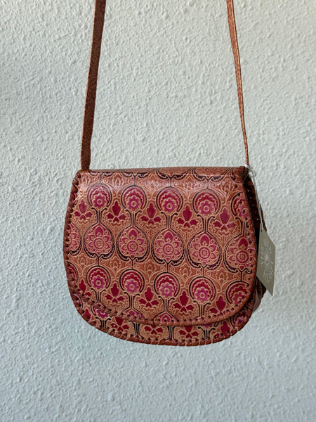 Vintage Printed Leather Bag