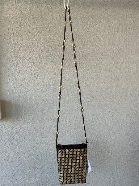 Vintage Beaded Crossbody Purse