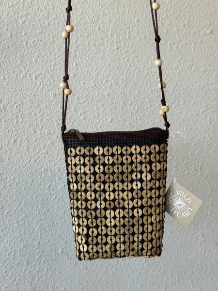 Vintage Beaded Crossbody Purse