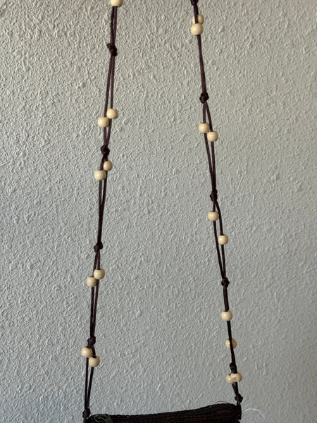 Vintage Beaded Crossbody Purse