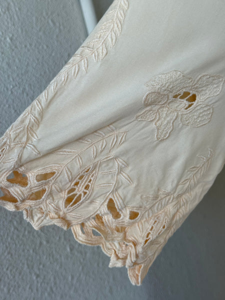 Vintage Embroidered Maxi Dress