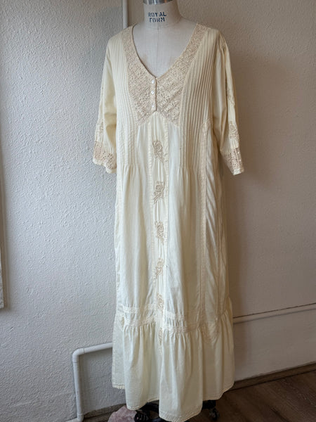 Vintage Embroidered Dress