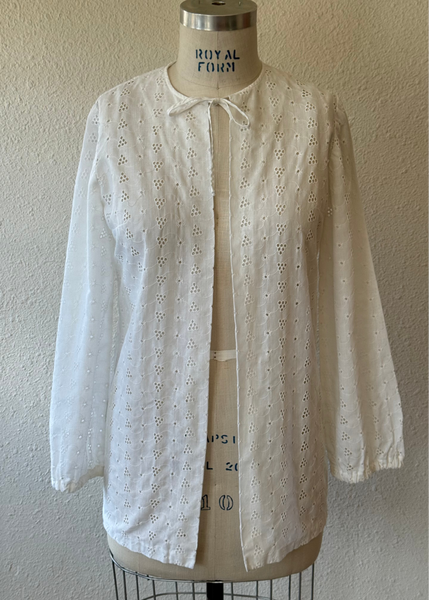 Vintage Eyelet Blouse