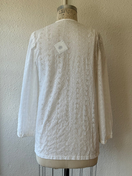 Vintage Eyelet Blouse