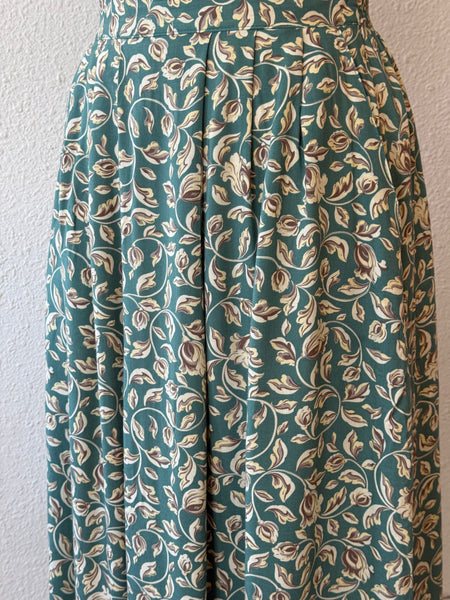 Vintage Floral Skirt