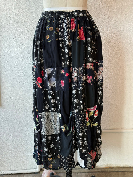 Vintage Patchwork Skirt