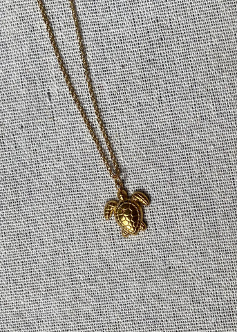 Turtle Charm Necklace
