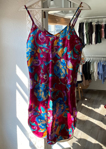 Vintage Paisly Slip Dress