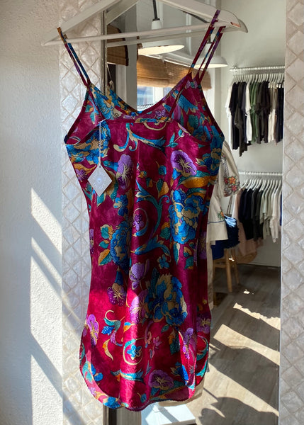 Vintage Paisly Slip Dress