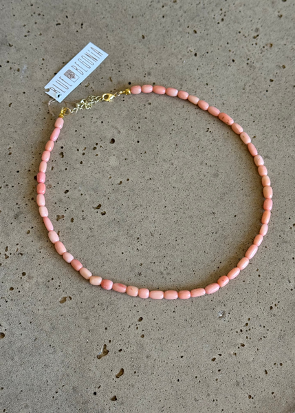 Coral Beaded Necklace