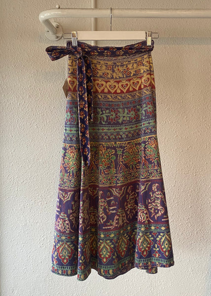 Vintage Wrap Skirt