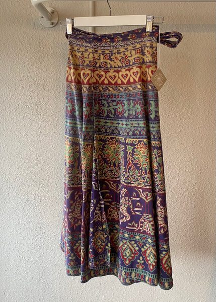 Vintage Wrap Skirt