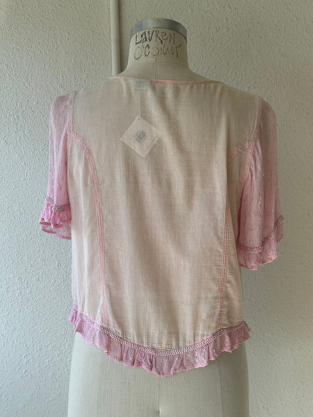 Vintage Embroidered Blouse