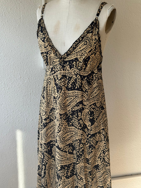 Vintage Paisley Dress