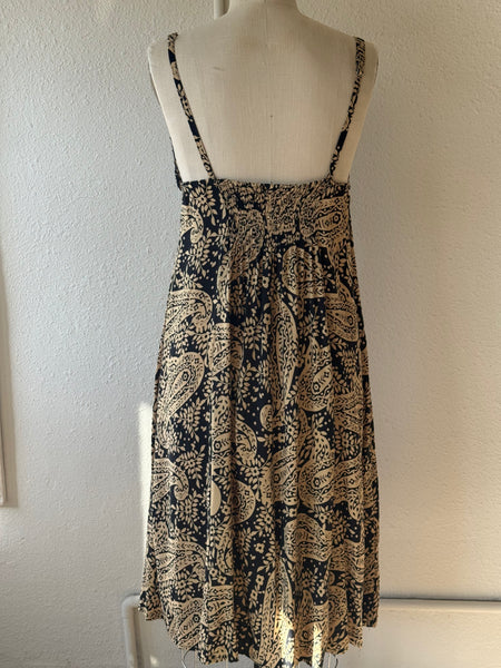 Vintage Paisley Dress