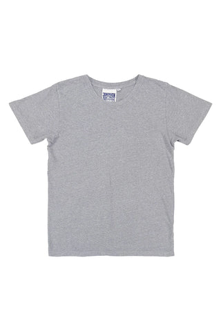 Cropped Lorel Tee - Athletic Gray