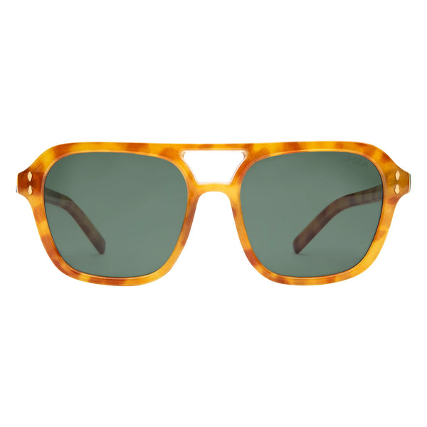 Monaco - Honey Tort/ Green Polarized Lens
