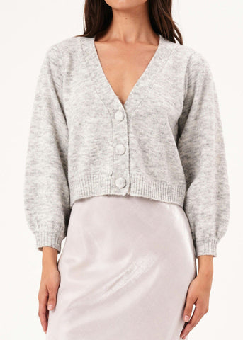 Delphine Cardigan - Silver