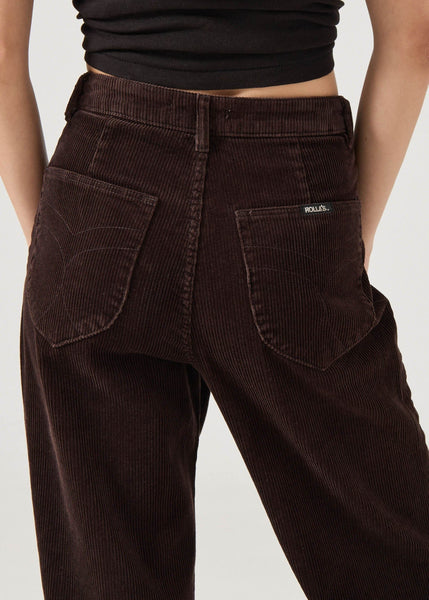 Rolla’s Sailor Pant Long - Chocolate Cord