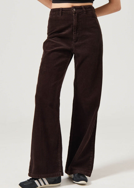 Rolla’s Sailor Pant Long - Chocolate Cord