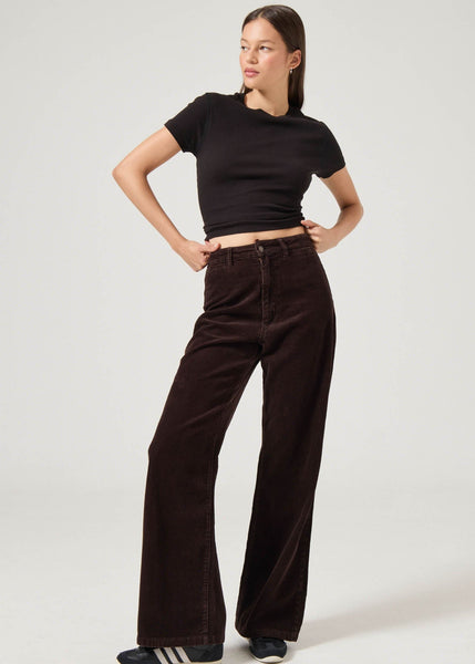 Rolla’s Sailor Pant Long - Chocolate Cord