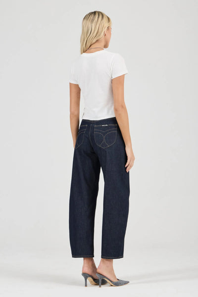 Gigi Barrel Jean - Super Rinse