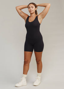 Singlet Romper - Black
