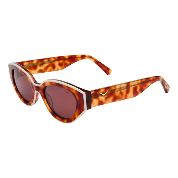 Suki - Honey Tort / Plum Polarized Lens