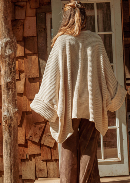 Organic Cotton Oversized Knit