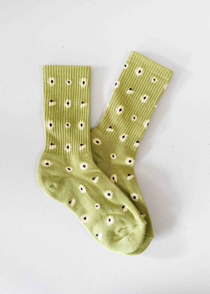 Daisy Dot Socks