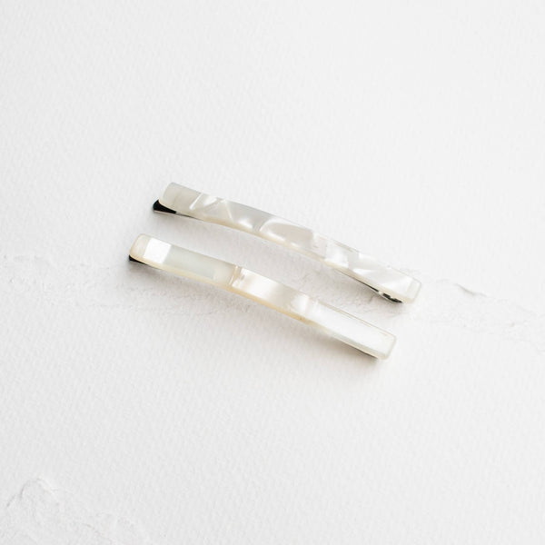 Tiepology - Eco Simple Hair Bobby Pin Set: Red