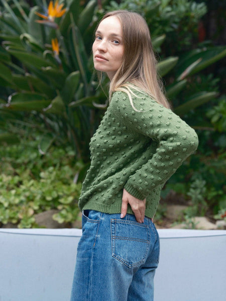 Pearl Sweater: True Green