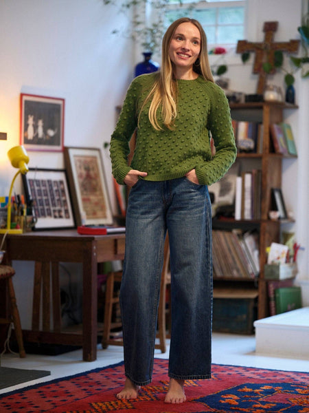 Pearl Sweater: True Green