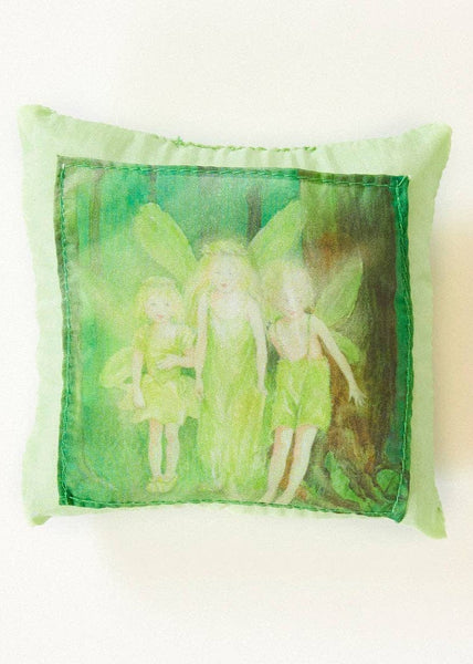 Silk Toothfairy Pillow - Green