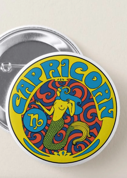 Capricorn Button