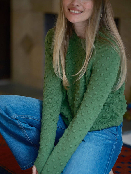 Pearl Sweater: True Green
