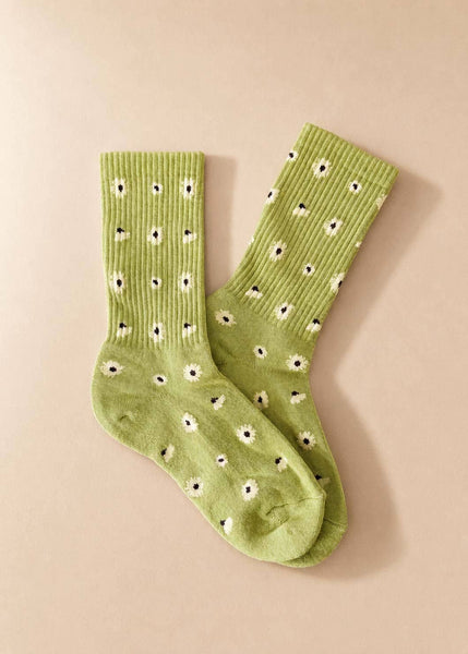 Daisy Dot Socks