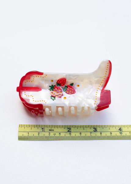 Strawberry Cowboy Boot Clip