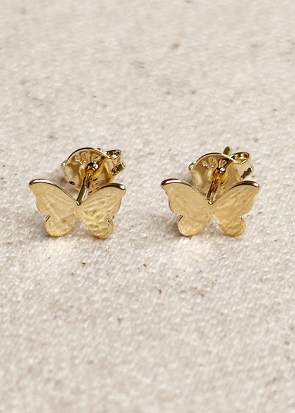 Mini Butterfly Stud Earrings