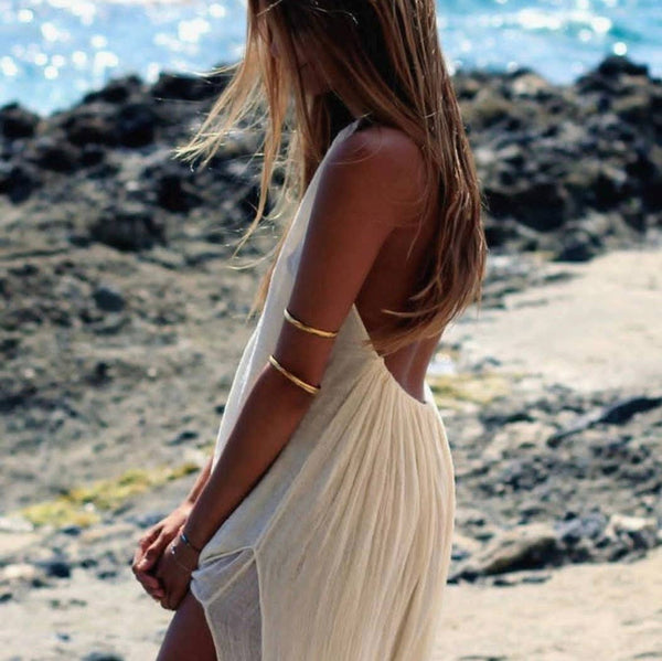 Brass Double Armlet Cuff