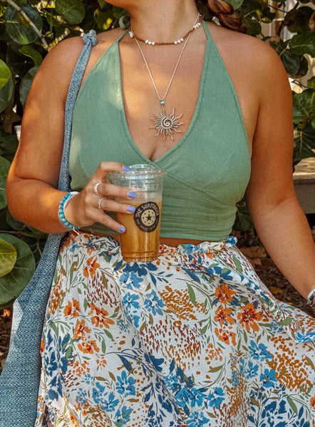 Organic Cotton Bamboo Halter