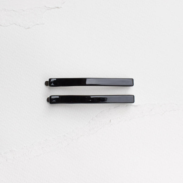 Tiepology - Eco Simple Hair Bobby Pin Set: Red