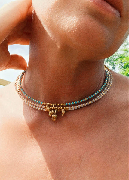 Beaded Wire Necklace