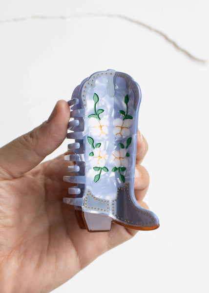 Floral Western Boot Clip